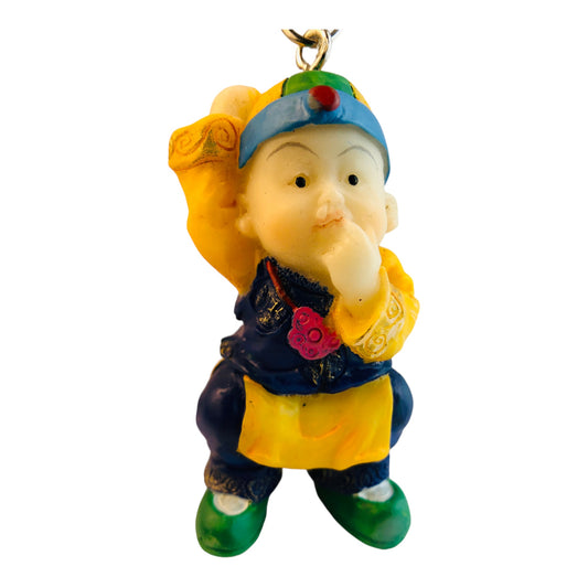 6204 - Boy Keychain Blue Yellow Outfit - |DVD-35|