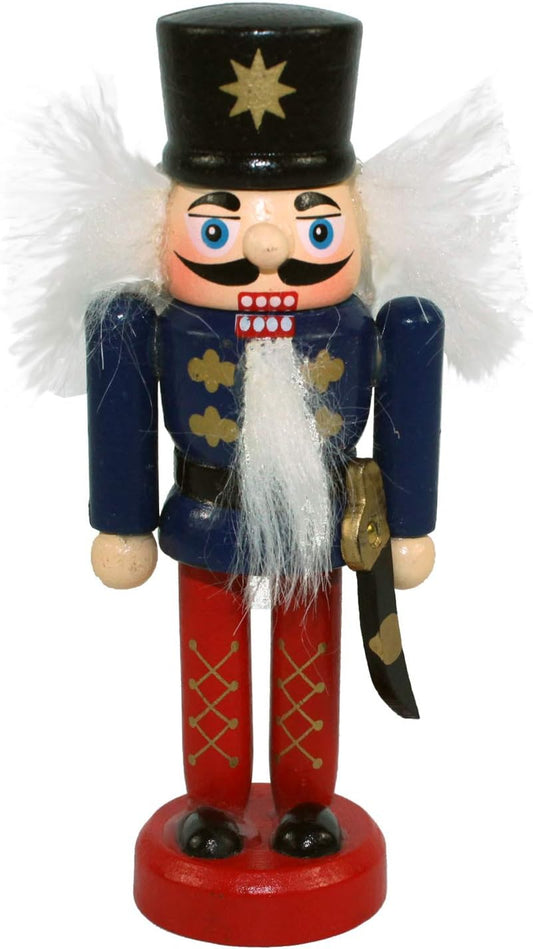 6208 - 4.5" Nutcracker Blue w/Sword - [Pod 2-1]