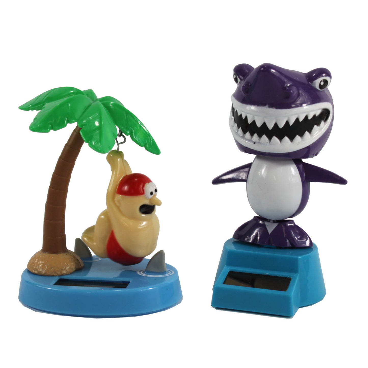 6236 - Shark & Man On Swing Solar - |BS-15|
