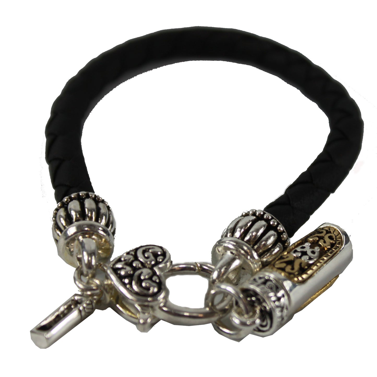 6335 - Elongated Prayer Bracelet - |Clear-62|