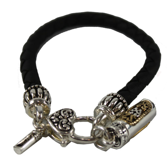 6335 - Elongated Prayer Bracelet - |Clear-62|
