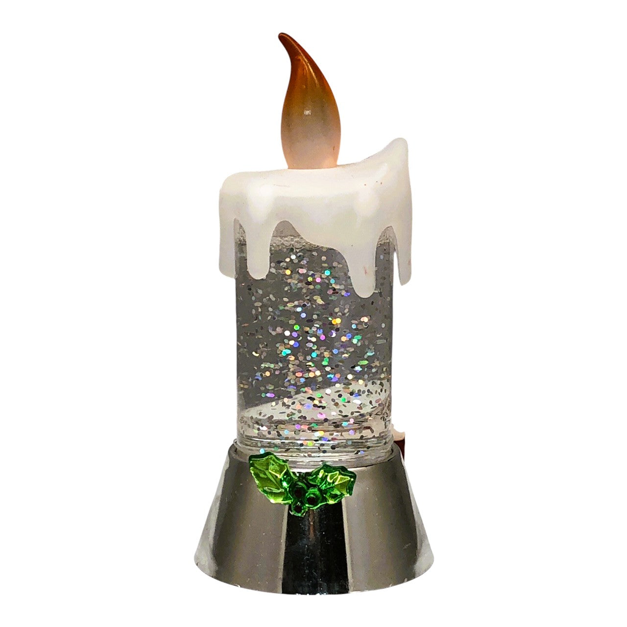 6357 - LED Candle Snow Globe 5" |Pod 2-43|