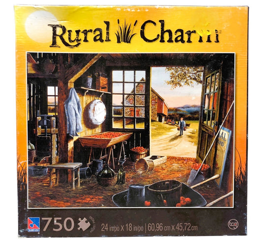 6358 - Vintage Rural Charm Older Season Theme Jigsaw Puzzle In Used Condition |GR-18|