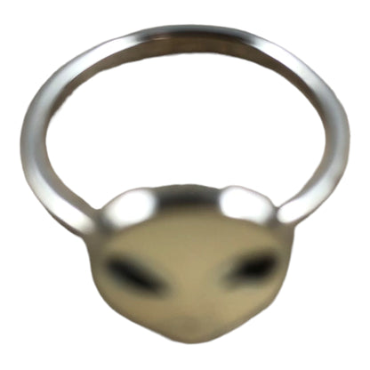 6400 - White Alien Ring - |Clear-135|