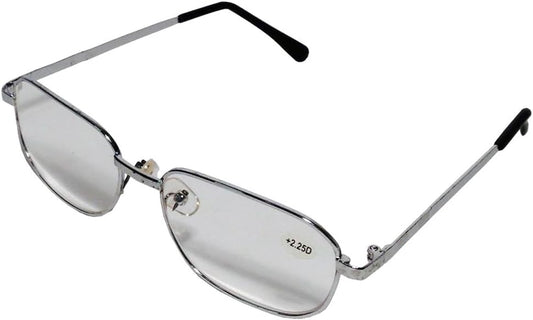 6443 - 2.25 Readers Silver Black - |BS-29 Garage|