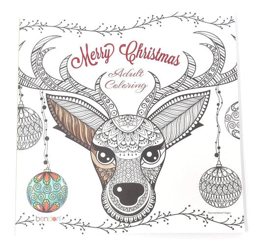 6466 - Merry Christmas Adult Coloring - |22-8|
