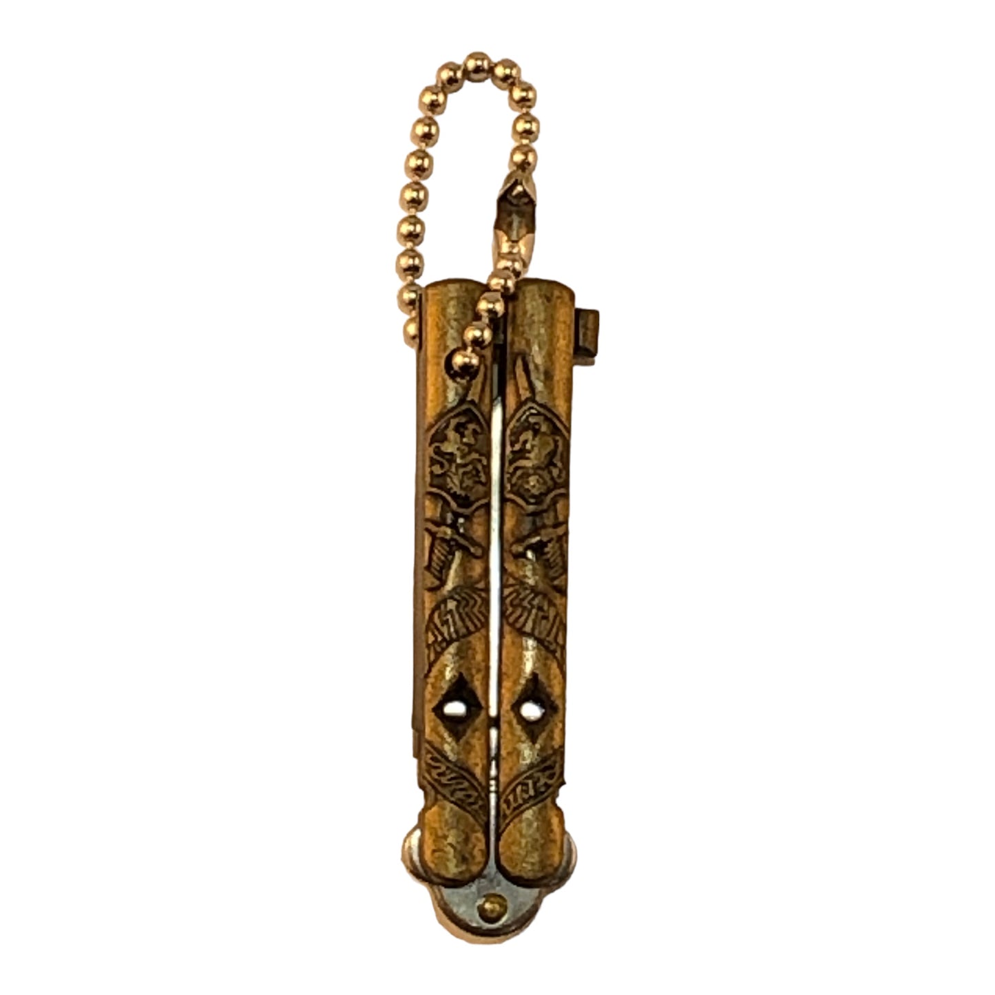 6485 -  2" Toy Butterfly Knife Keychain |DVD-40|Store| do not list on eBay