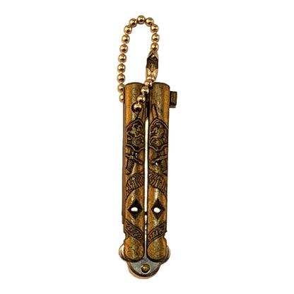 6485 -  2" Toy Butterfly Knife Keychain |DVD-40|Store| do not list on eBay