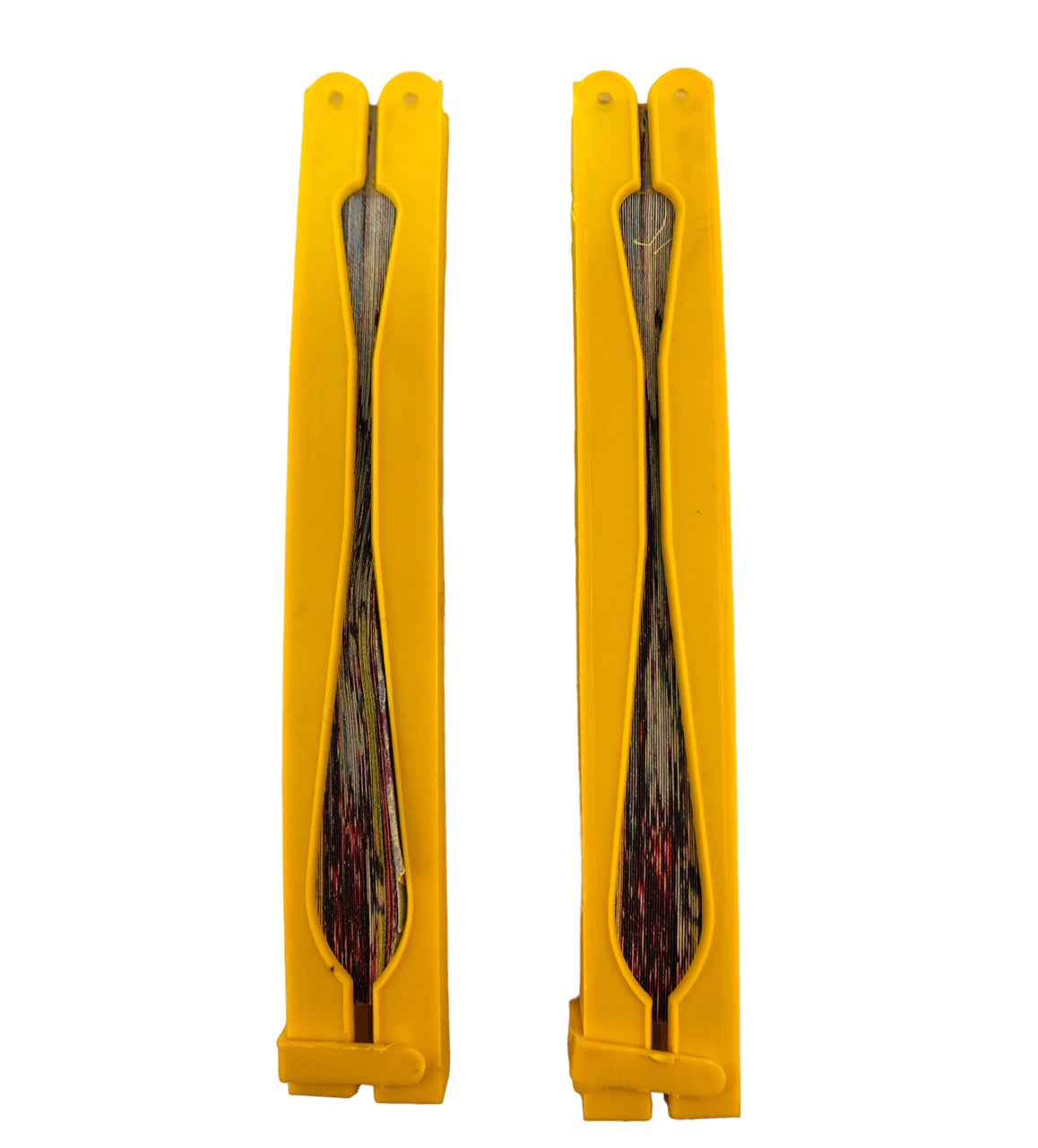 6505 - 3- 5.5" Yellow Fan - Elephants - W-18 : PT COOL BEANS
