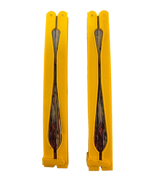 6505 - 3- 5.5" Yellow Fan - Elephants - W-18 : PT COOL BEANS
