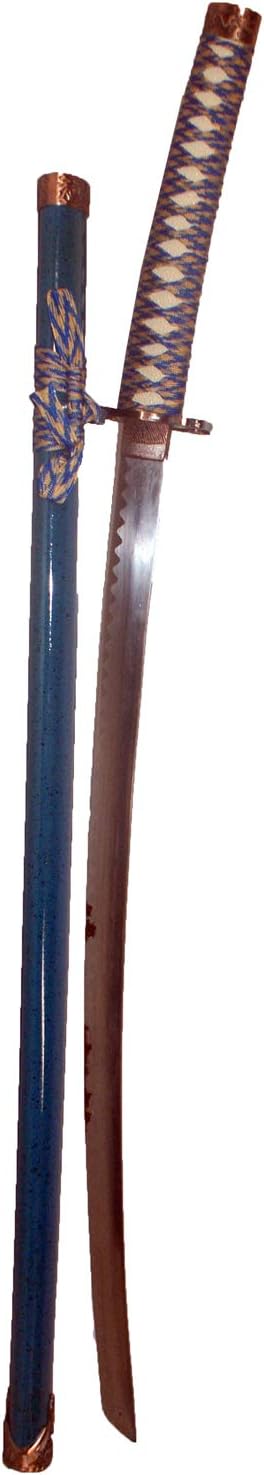 6524 - Sword Katana Aqua/White Handle - |G A-4   4-E Store|