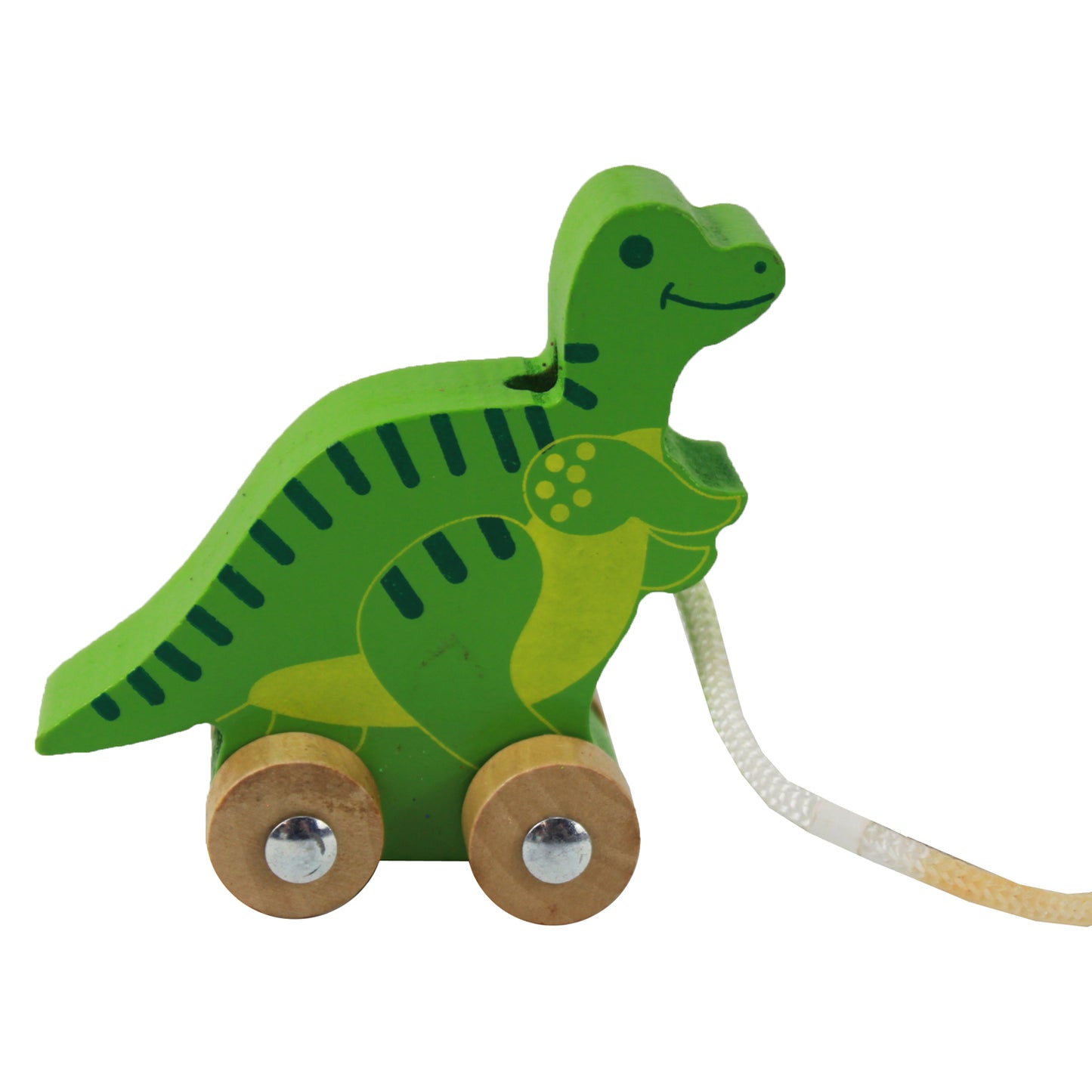 6526 - Wood Dinosaur Pull Toy - |R-31|