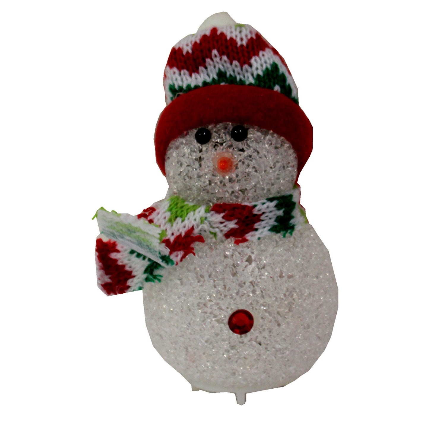 6528 - Snowman LED Be Jolly Ornament |Pod 2-62|