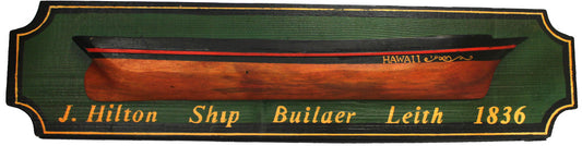6540 - J Hilton Ship Builder Plaque 25 - |14-E Down|