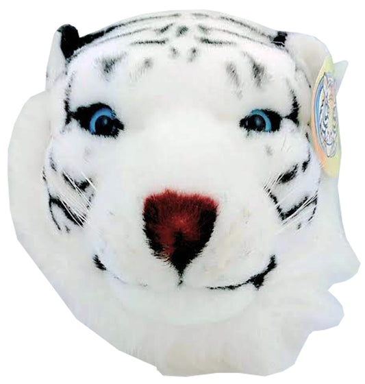 6542 - 6" White Tiger Head - |H-54|