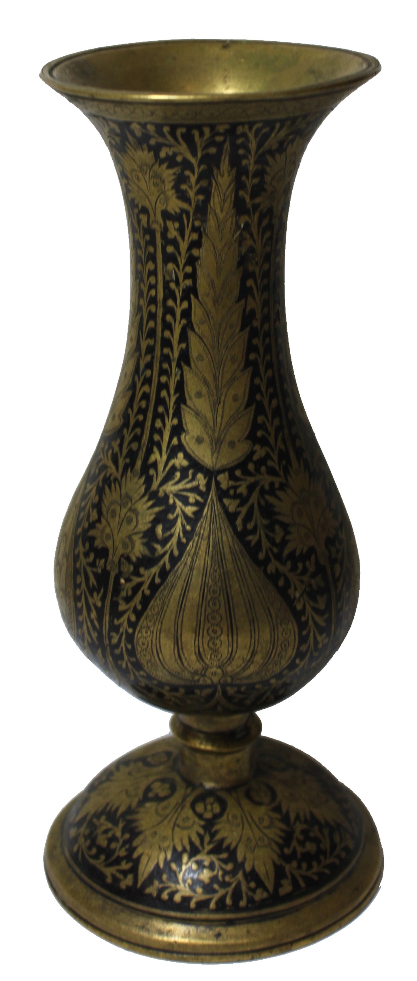 6546 - 7" Brass Vase - |12-18|