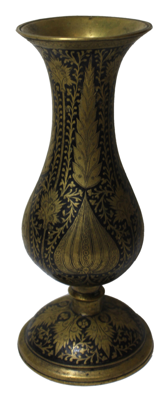 6546 - 7" Brass Vase - |12-18|