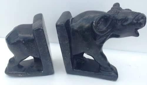 6610 - African Ox Book Ends - |22-12|