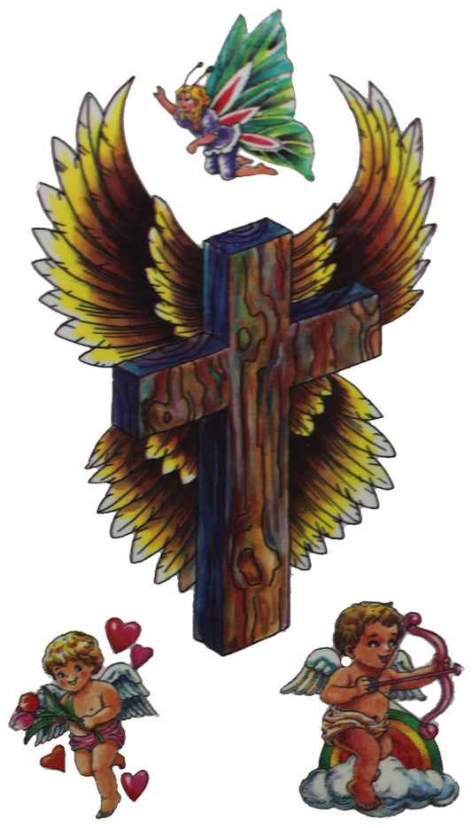 6620 - Temporary Tattoo w/Cupid - |File-13|