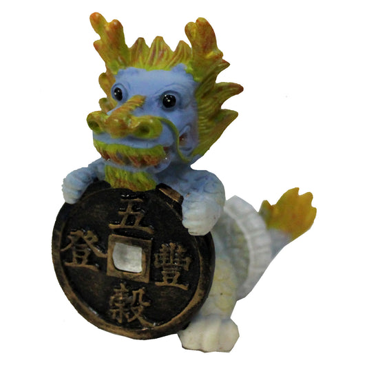 6670 - 2.5" Color Zodiac Dragon-Coin - |Z-71|