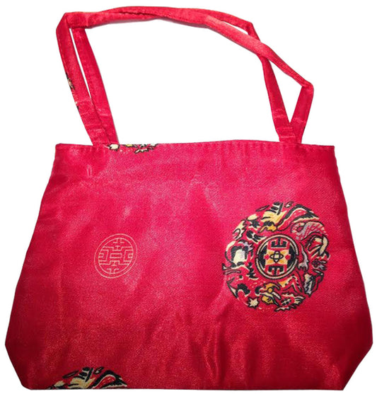 6685 - Red Satin Purse 9x6 |16-23|