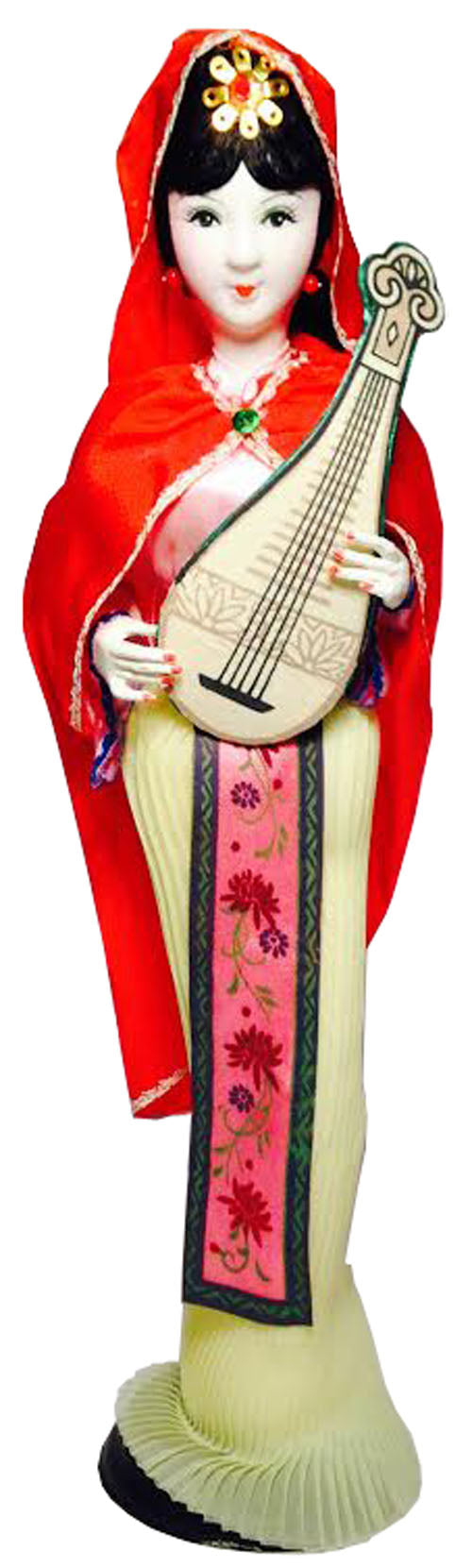 6700 - 16" Pink Woman Doll - Lute #2 - |X-58|