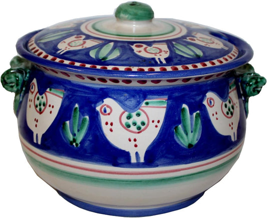 6708 - Solimene Soup Tureen - |Bookshelf 2|