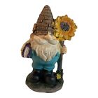 673 - Charming Handcrafted 3 Inch Gnome with Vibrant Sunflower Accent for Creative Crafts |Y-4|