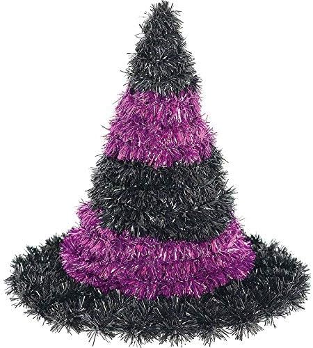 6767 - 6" Tinsel Witches Hat |Pod 1-10|