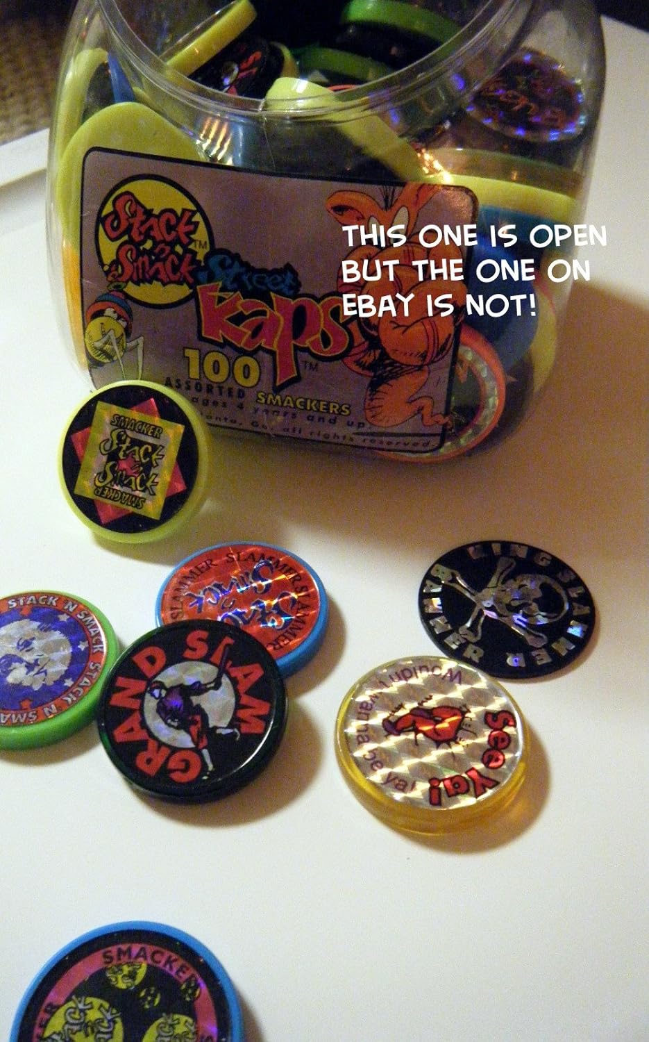 6819 - 100 Assorted Slammers - |Garage||24-A Down||G-4,8 House Gar|