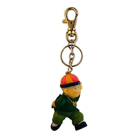 6830 - Green Outfit Boy Keychain - |DVD-37|