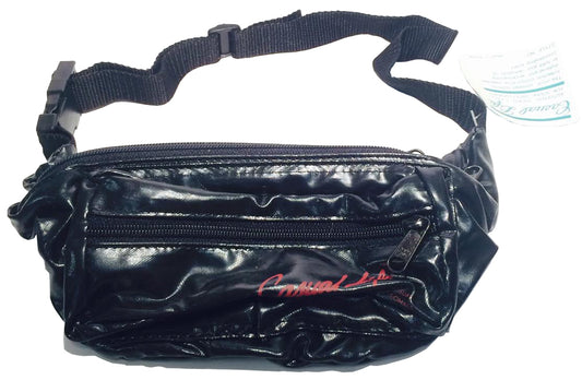 6847 - Casual Life Black Fanny Pack  |16-22|