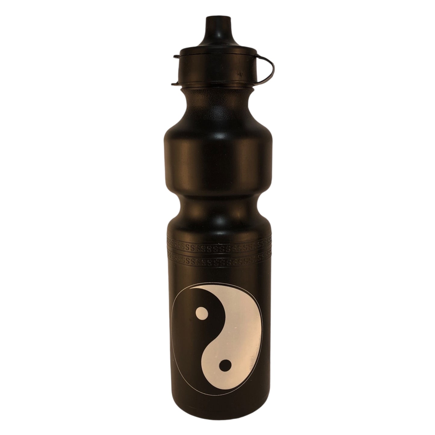 6853 - Water Bottle Black Yin Yang - |H-65|