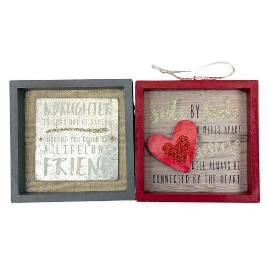 6867 - Sisters Side By Side Pics 3.5"x3.5" |5-15|