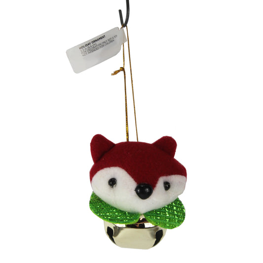 6878 - Fox w Bell Ornament - |Pod 2-2|
