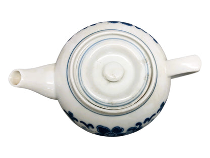6890- Blue Flower Tea Pot Porcelain Teapot With Lid |9-18|