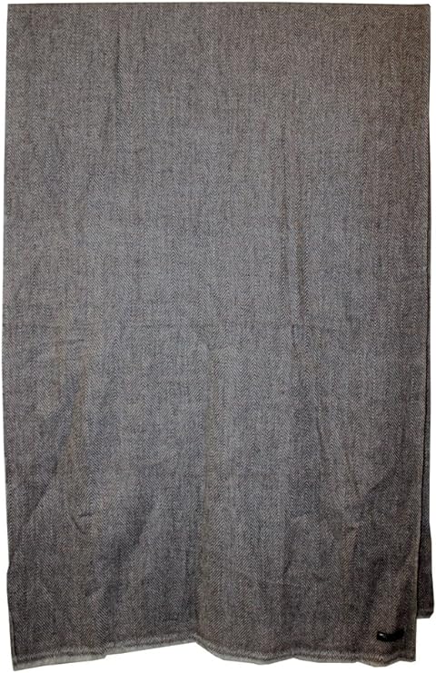 6892 - Pashmina Scarf Brown Chevron - [H-17]