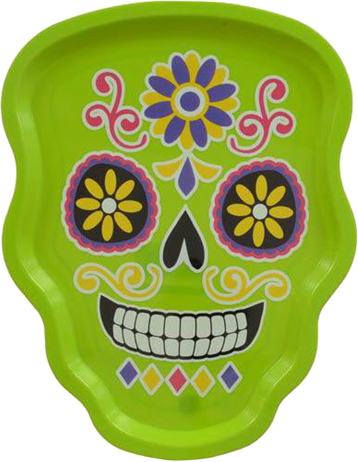6896 - Green Skull Tray |22-1|