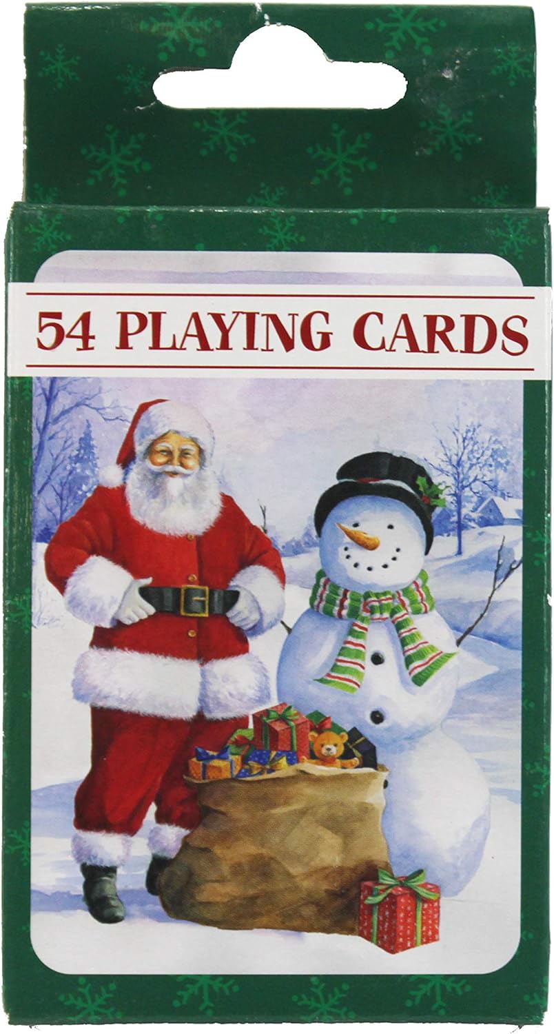 6905 - 54 Playing Cards Snowman - [2-24]