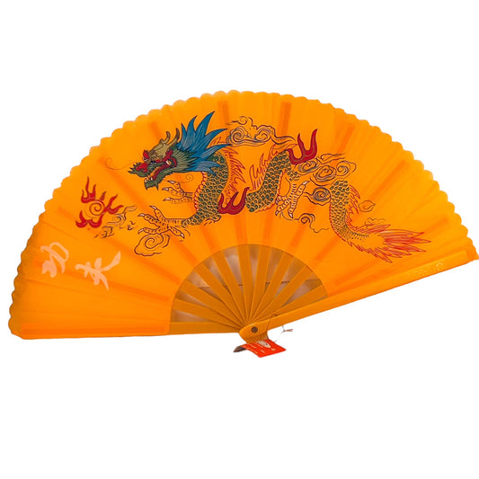 6949 - 13" Yellow Fan - Dragon - 25-B : AM COOL BEANS