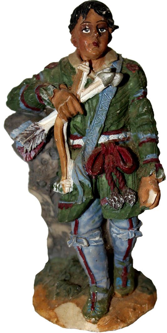 6973 - 4" Color Native Boy - Bow - |H-8|