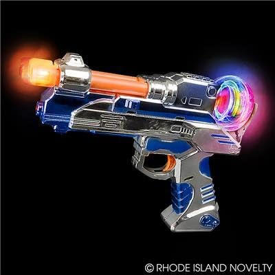 6976 - 8.75" Spinning Space Blaster - [BS-11]