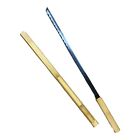 6979 - 38" Chokuto Sword with Small Knife Wood Sheath |210|