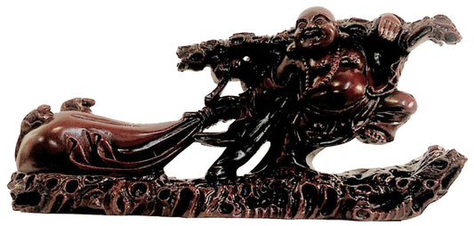 7015 - 6" Red Buddha - Dragging Bag - |X-27 End|