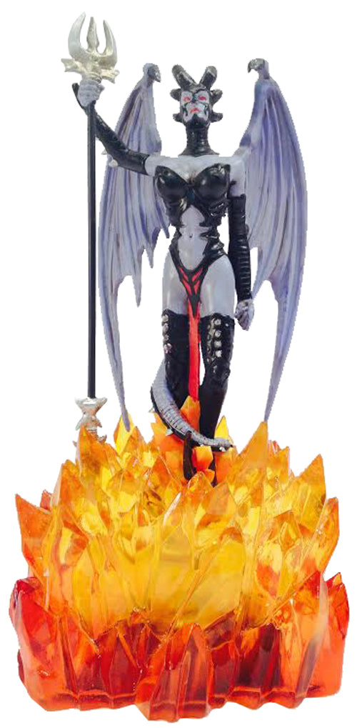 7017 - 8" Color Dark Angel Queen Lighted - |X-58|