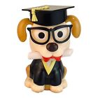 7068 - Solar Bobble Dog Graduate 2019 Figurine with Garage Feature |R-82|