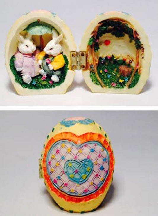7090 - 3" Color Egg - Opening Bunnies - [2-13]