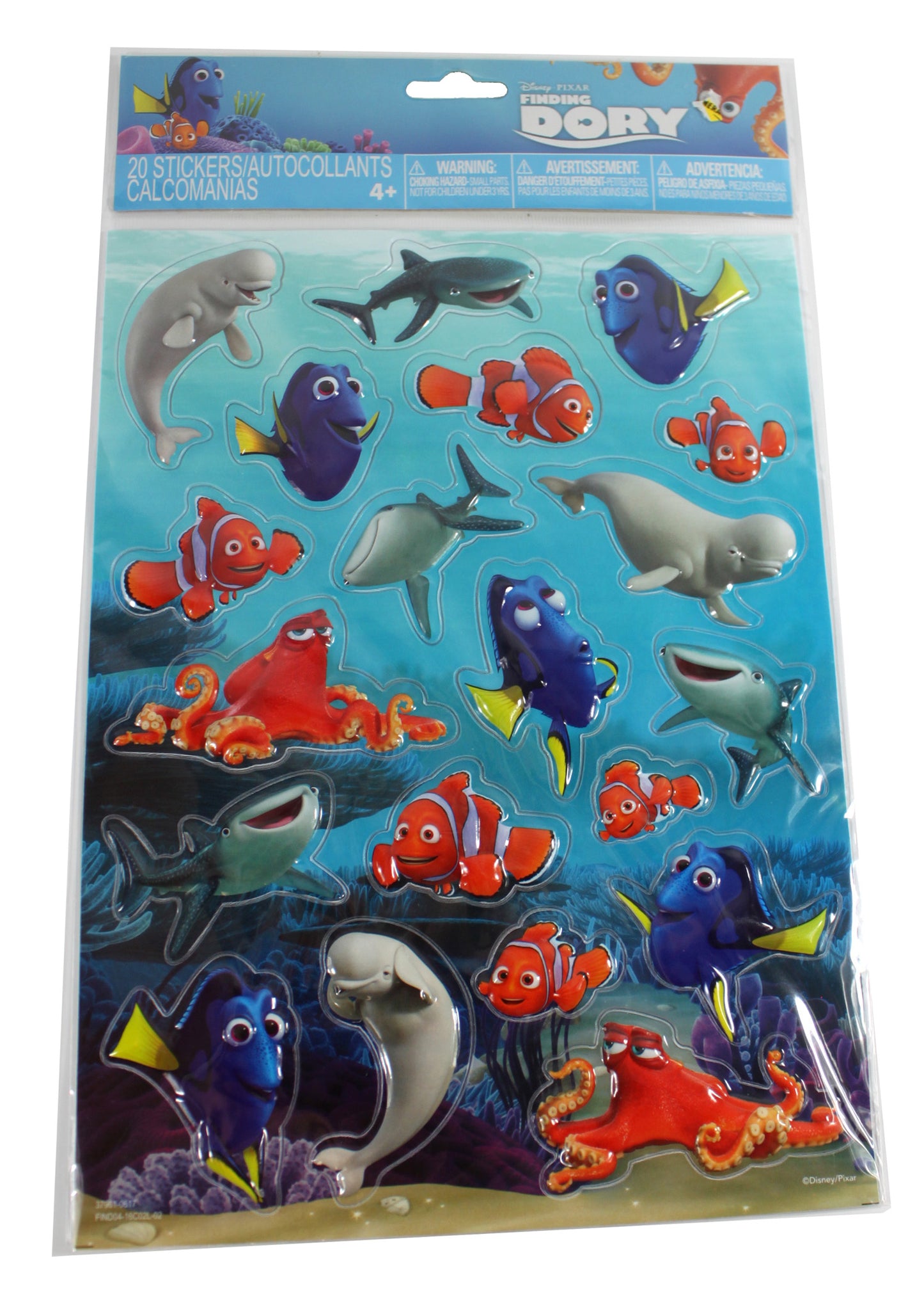 7126 - 20 Finding Dory Stickers - |9-2|