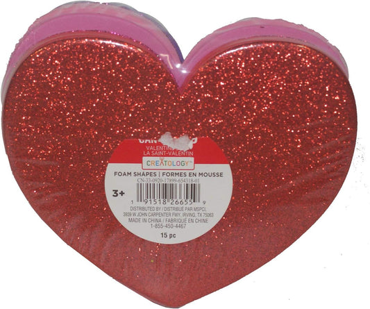 7154 - Heart Foam Shapes - |R-20|