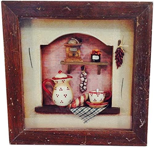 7207 - Beautiful Shadow Box For Kitchen Decor And Home Display With Decorative Features |R-22|